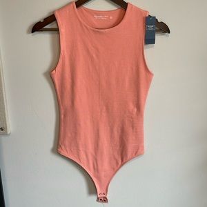 NWT Abercrombie Soft A&F Collection Bodysuit